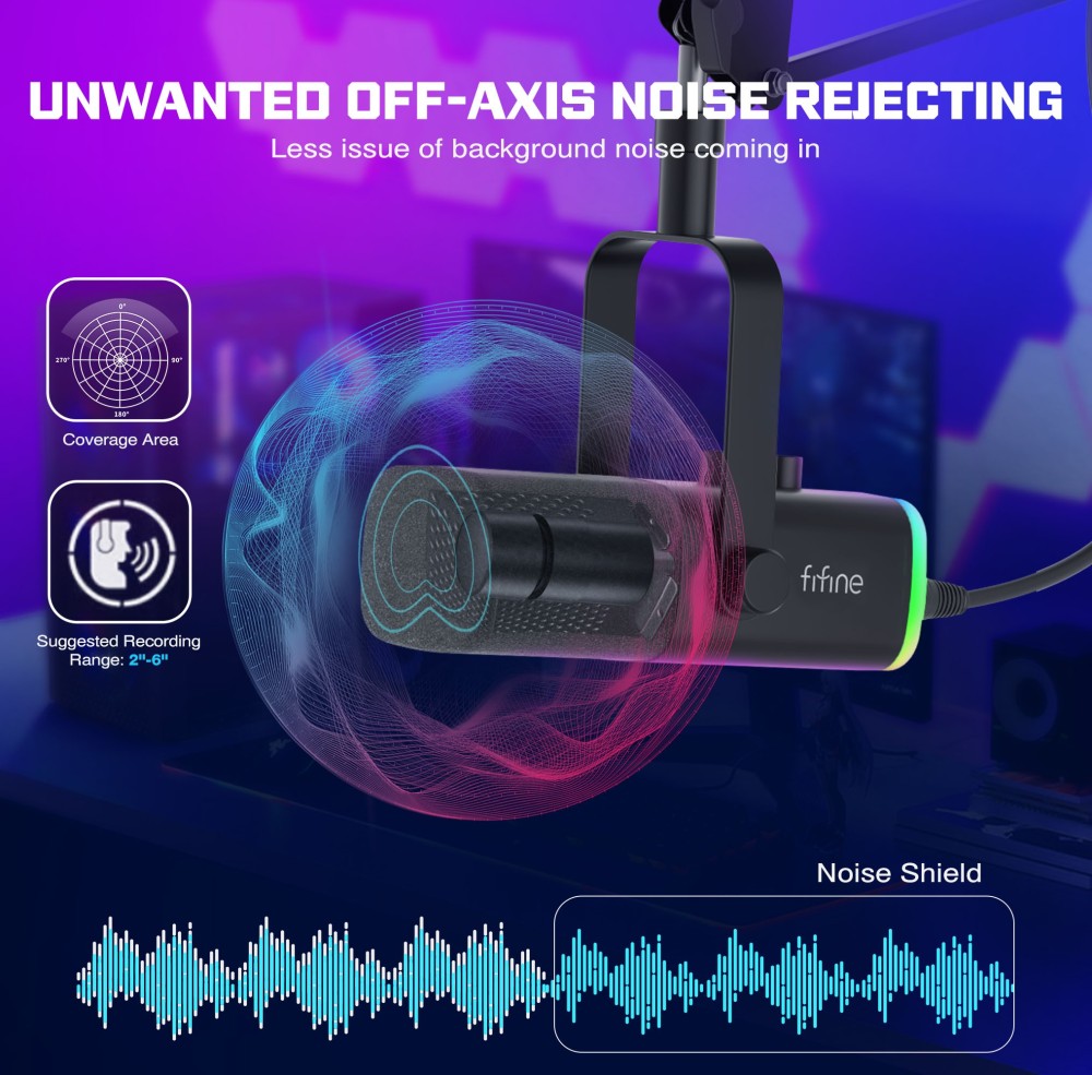 Am8 FIFINE USB/XLR Dynamic Microphone