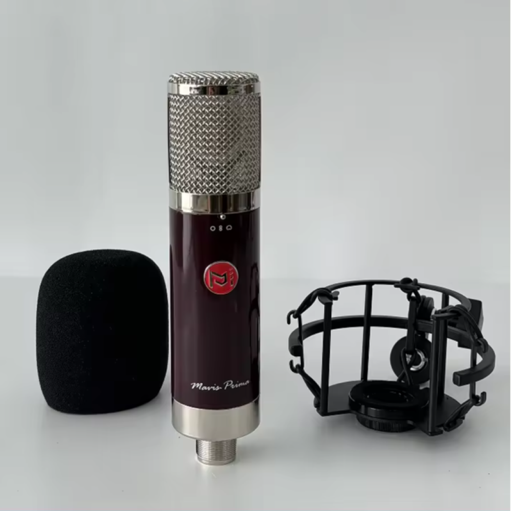 BAIFEILI V81S High Quality Dual Capsule Condenser Microphone 34mm Studio Recording Microphone with 3 Selectable Polar Patterns